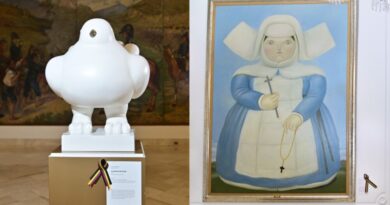 <strong>La Paloma de la Paz y la Madre Superiora, legado del maestro Fernando Botero para los colombianos en la Casa de Nariño<strong>