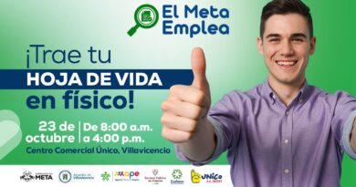El Meta Emplea: más de 200 empresas y mil oportunidades laborales se reúnen en Villavicencio.