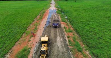 Mejoramiento de la carretera Piñalito-Santo Domingo tiene avance del 85,7%
