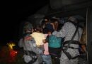 Comando Aéreo de Combate No. 2 logró rescatar a 17 personas entre ellos 6 menores de edad en el Meta. Creciente súbita los dejó aislados en zona rural de El Dorado.