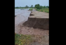 El río Humea volvió a romper el acceso al puente en la carretera hacia Cabuyaro
