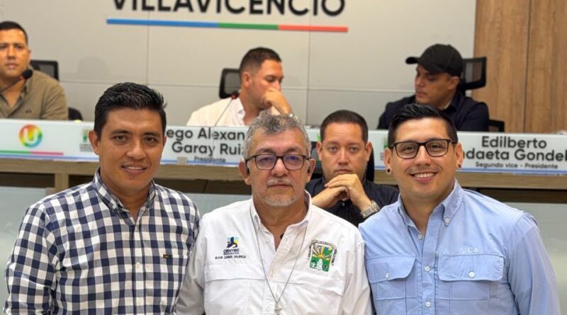 Beltrán y Zapata presidirán la Asamblea del Meta y el Concejo de Villavicencio en 2027